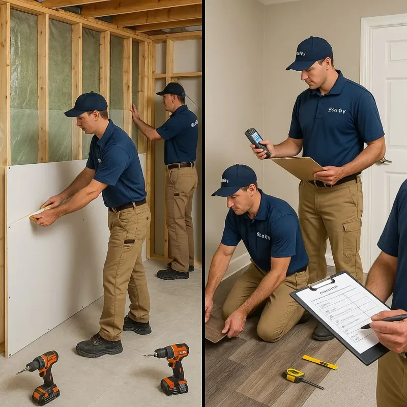 Repairs and Reconstruction process in Trousdale County, TN